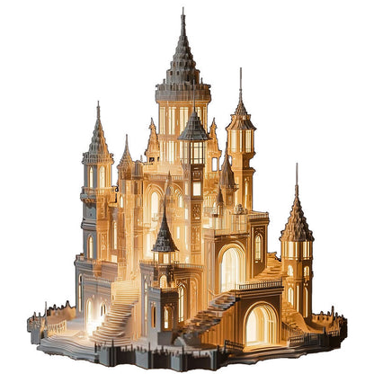 Royal Castle Wooden Jigsaw Puzzle