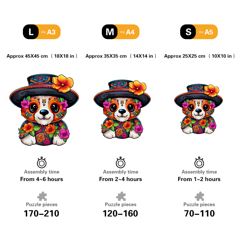 🔥LAST DAY 85% OFF-Watercolor Day Of The Dead Animals Artwork Clipart