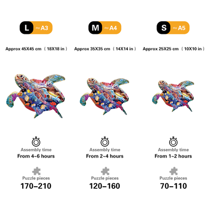🔥LAST DAY 84% OFF-Ancient Sea Turtle puzzle