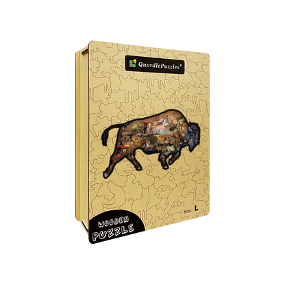 🔥LAST DAY 89% -Prairie Dweller Wooden Jigsaw Puzzle