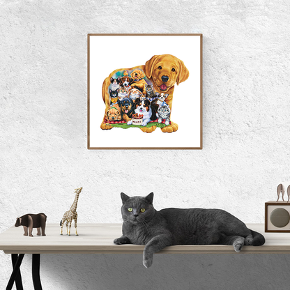 Dogs and Cats Jigsaw Puzzle