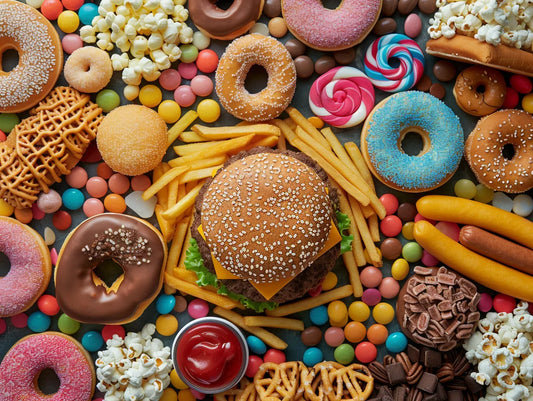 Candy and Comfort Food Wooden Jigsaw Puzzle