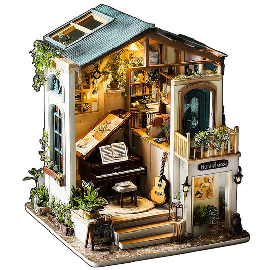 Music Studio Wooden Jigsaw Puzzle