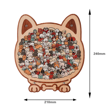 The Ultimate Dog Party Gathering Display Puzzle