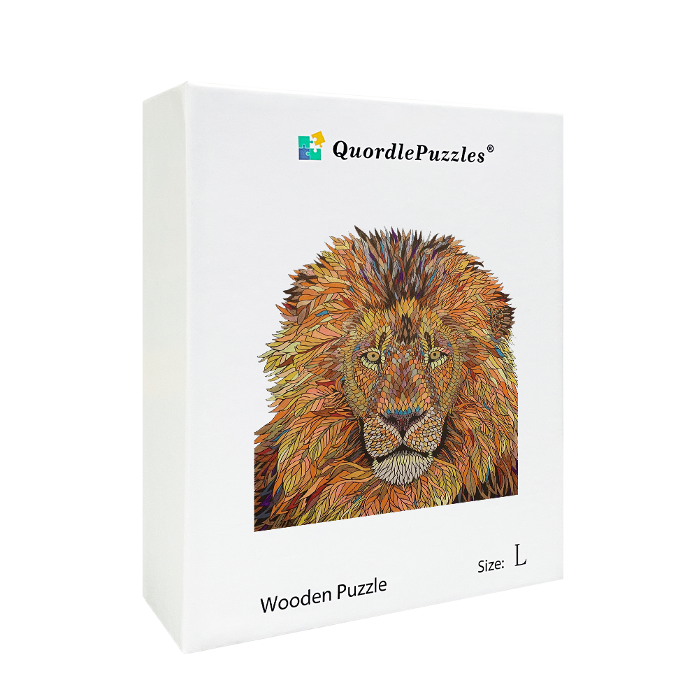 Yellow Lion Jigsaw Puzzle