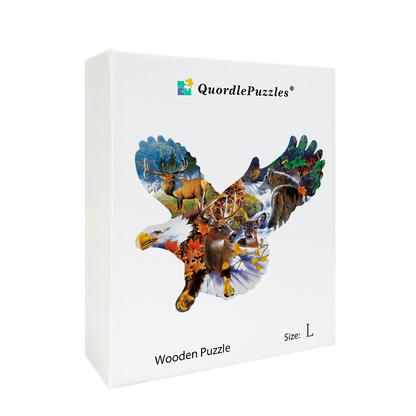 🔥LAST DAY 92% OFF-Eagle Eye Wooden Jigsaw Puzzle