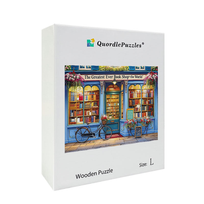 Balloon House Wooden Jigsaw Puzzle