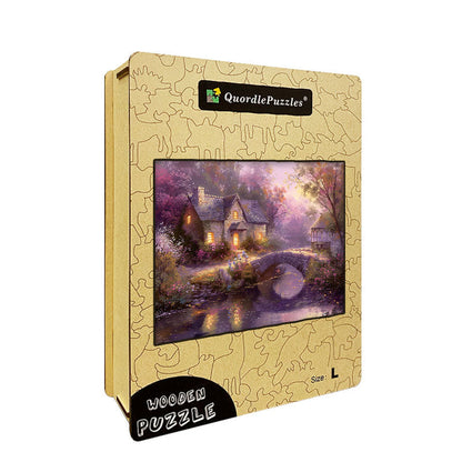 Enchanted Cottage Wooden Jigsaw Puzzle