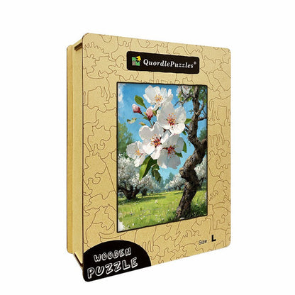 Spring Orchard Wooden Jigsaw Puzzle