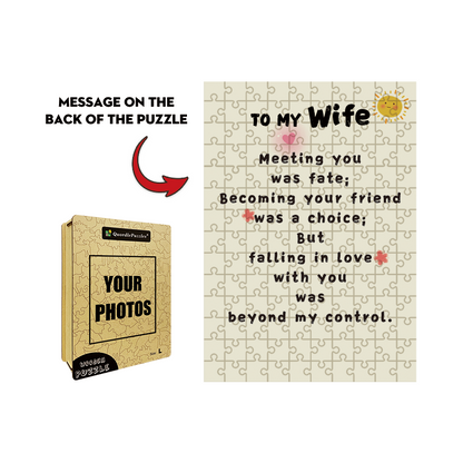 Puzzle & Message: The Perfect Surprise
