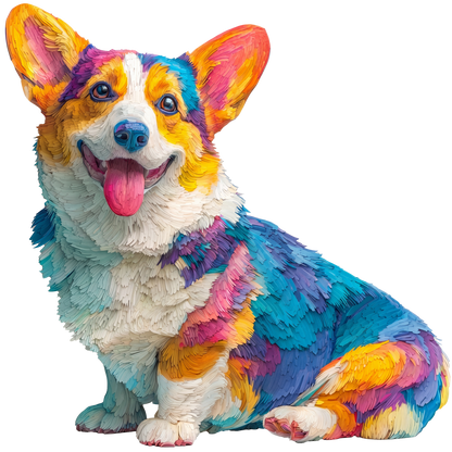 Bring joy and creativity Dog Wooden Puzzle