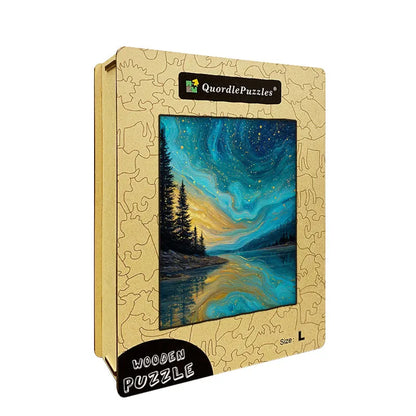 Starry River Wooden Jigsaw Puzzle