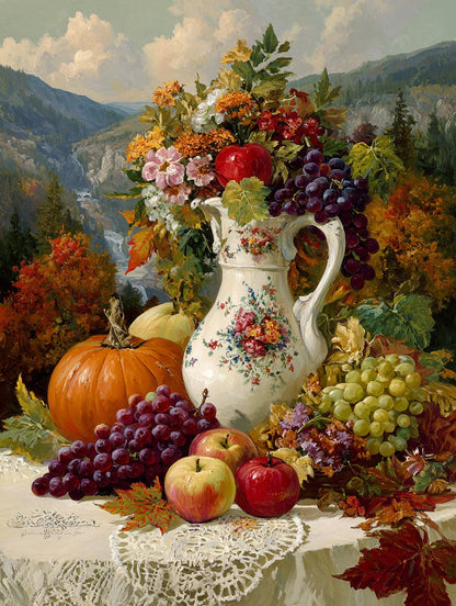 Mountain Harvest Wooden Jigsaw Puzzle
