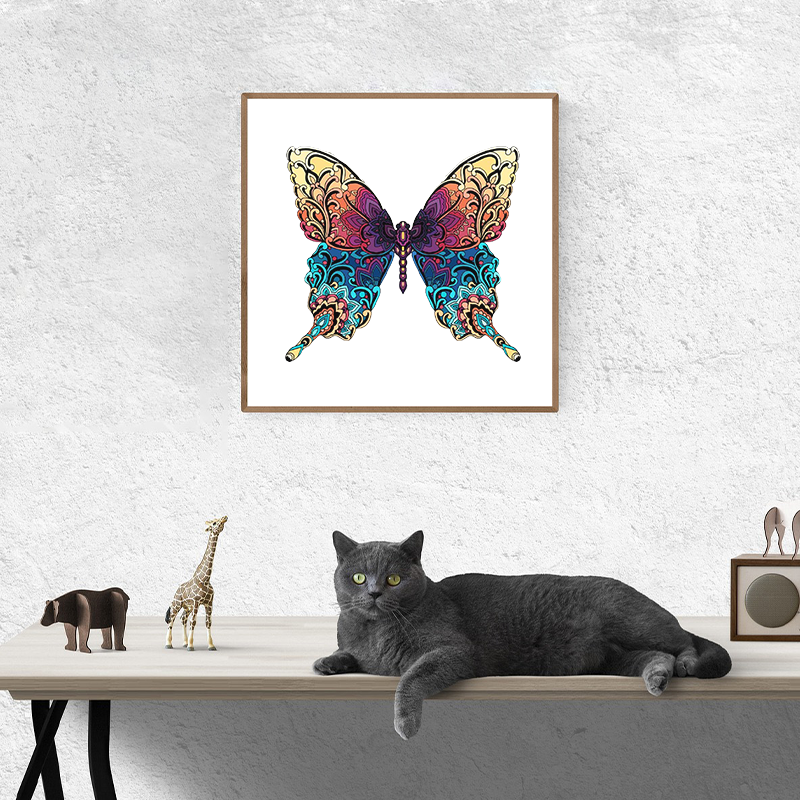 Colorful butterfly Jigsaw Puzzle