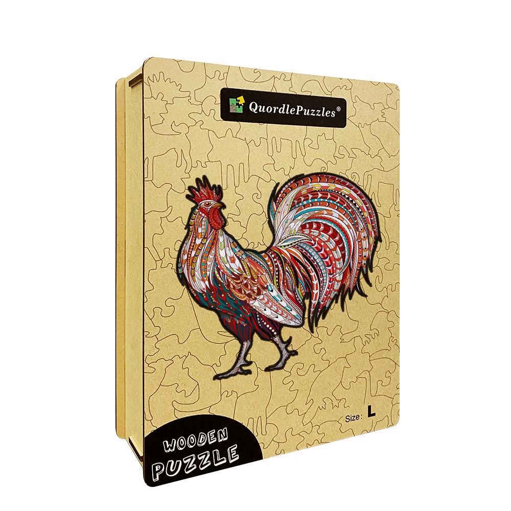 Red Rooster Jigsaw Puzzle