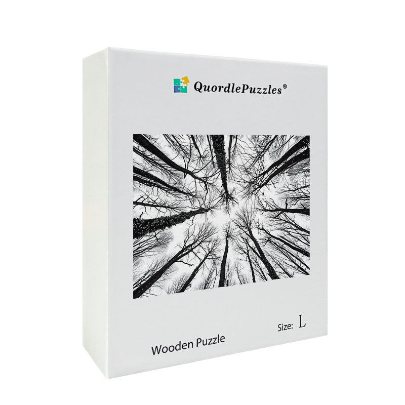 Forest Sky Wooden Jigsaw Puzzle
