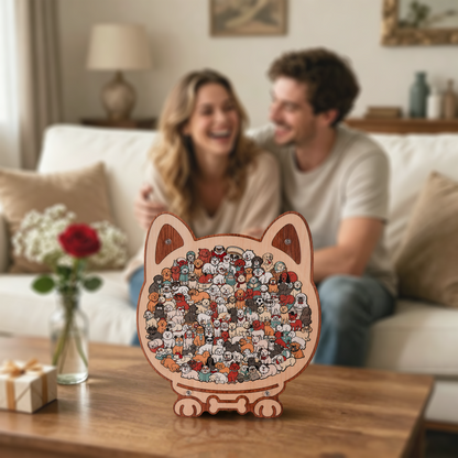 The Ultimate Dog Party Gathering Display Puzzle