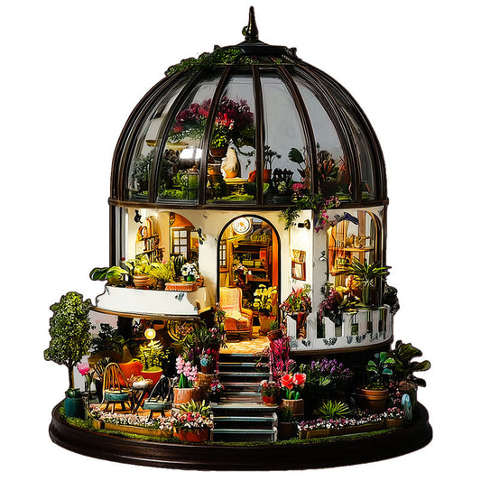 Botanical House Wooden Jigsaw Puzzle