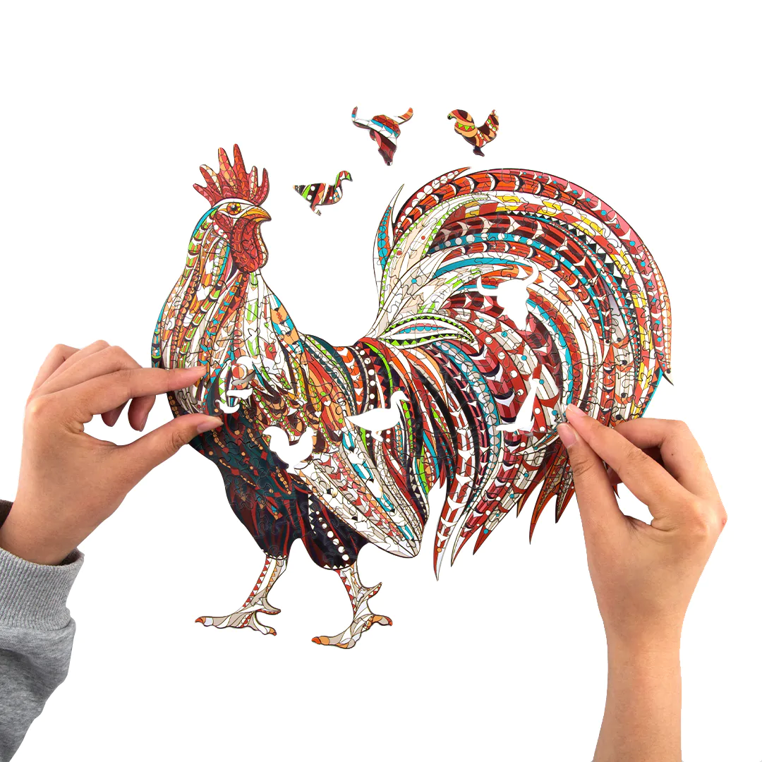 Red Rooster Jigsaw Puzzle