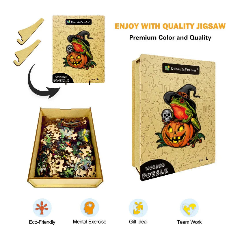 🔥LAST DAY 84% OFF - Halloween Frog Pumpkin