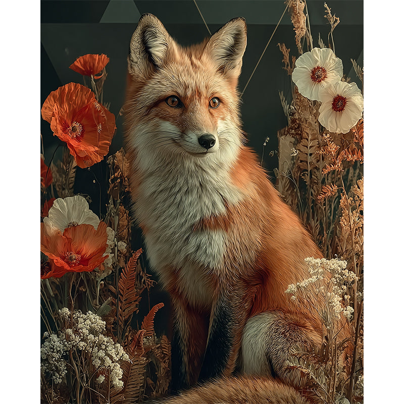 Mystical Fox Wooden Jigsaw Puzzle