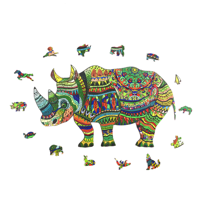 Green Rhino Puzzle
