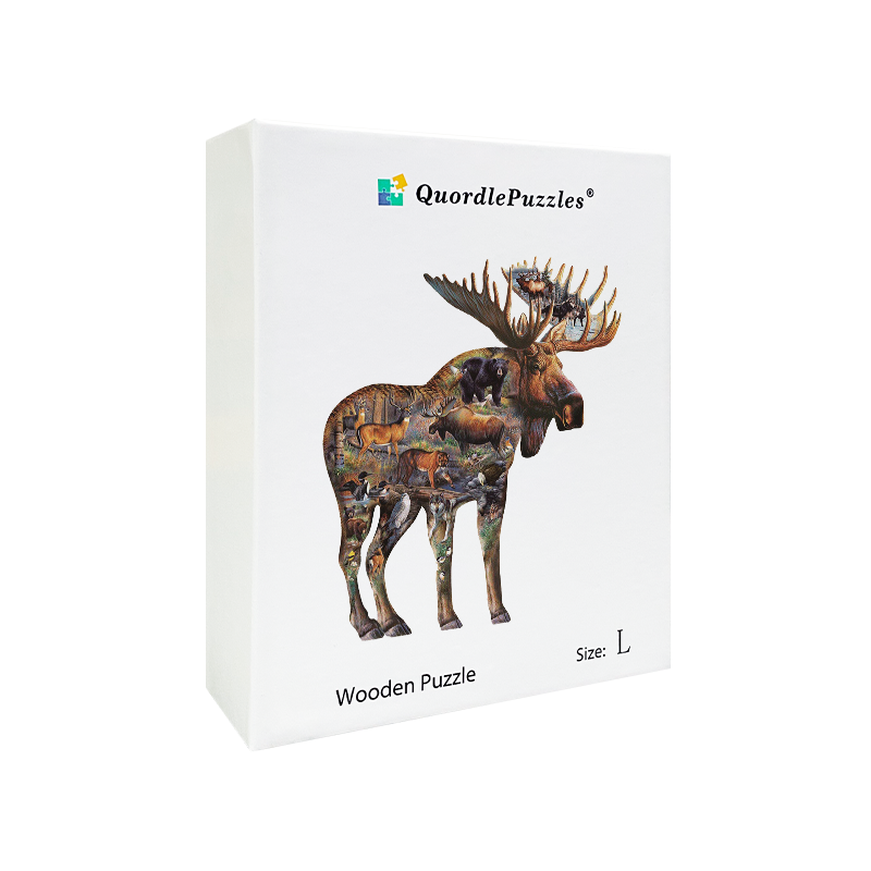 🔥LAST DAY 92% -Walk On The Wild Side Wooden Jigsaw Puzzle