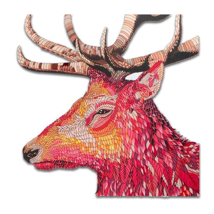 Red Elk Jigsaw Puzzle