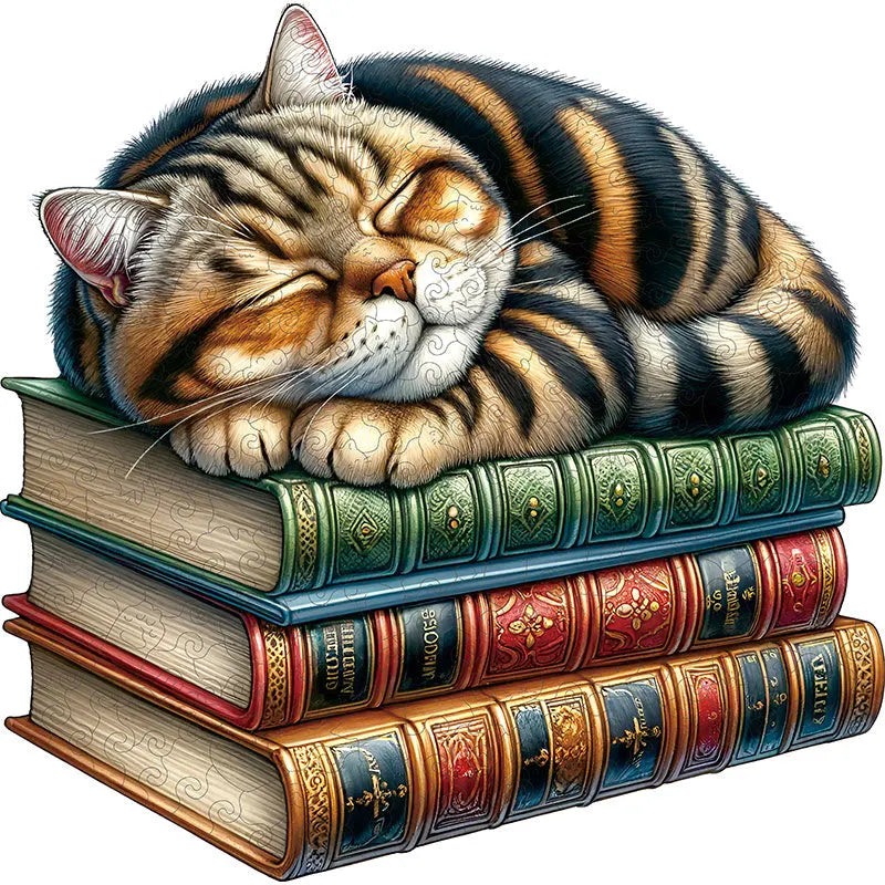 🔥LAST DAY 84% OFF - Library Cat Clipart