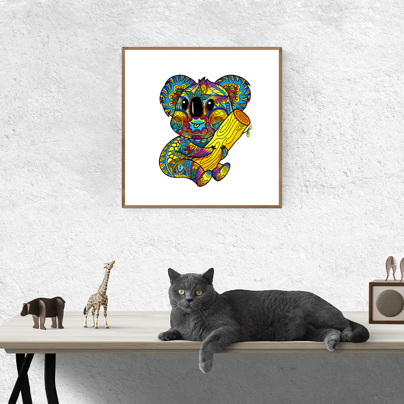 Colorful Koala Puzzle