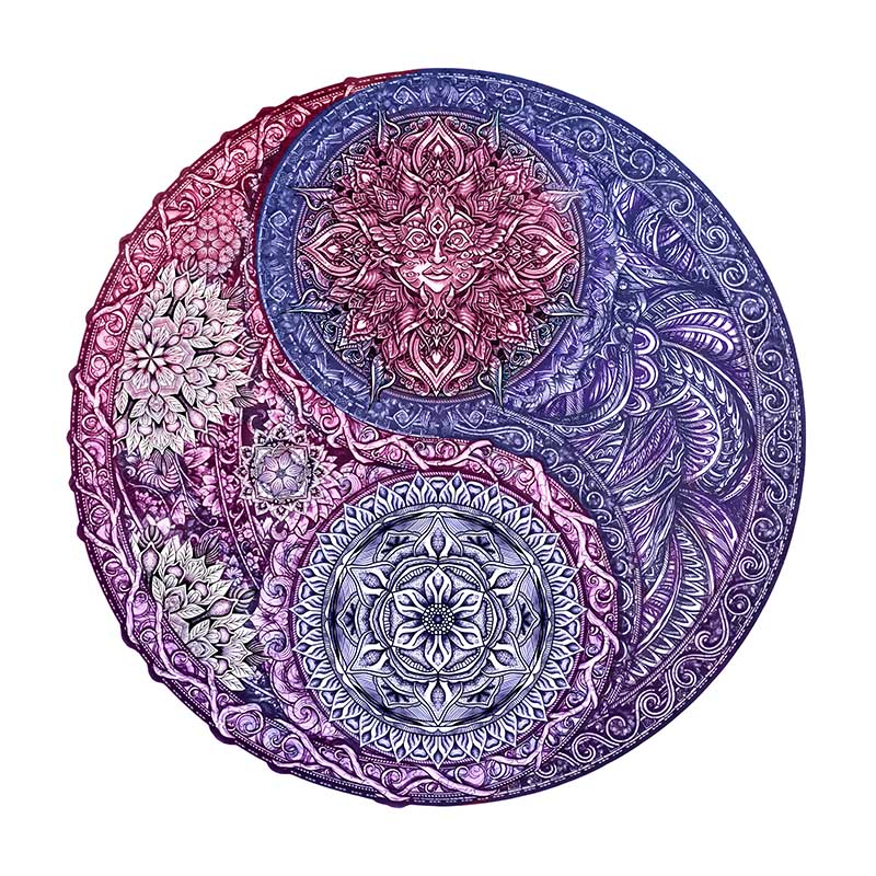 Mandala Flower Puzzle