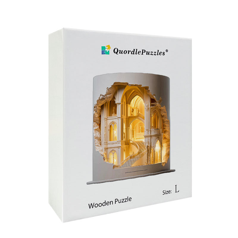Gothic Cathedral Wooden Jigsaw Puzzle