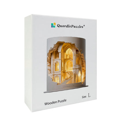 Gothic Cathedral Wooden Jigsaw Puzzle
