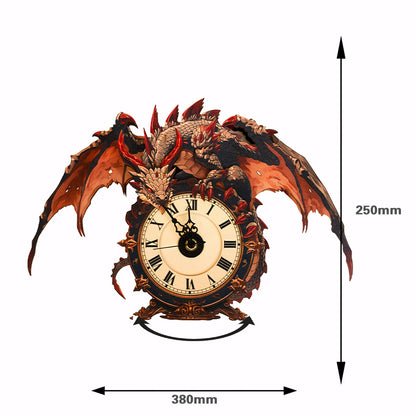 Dragon’s Watch Timepiece Wooden Clock Puzzle