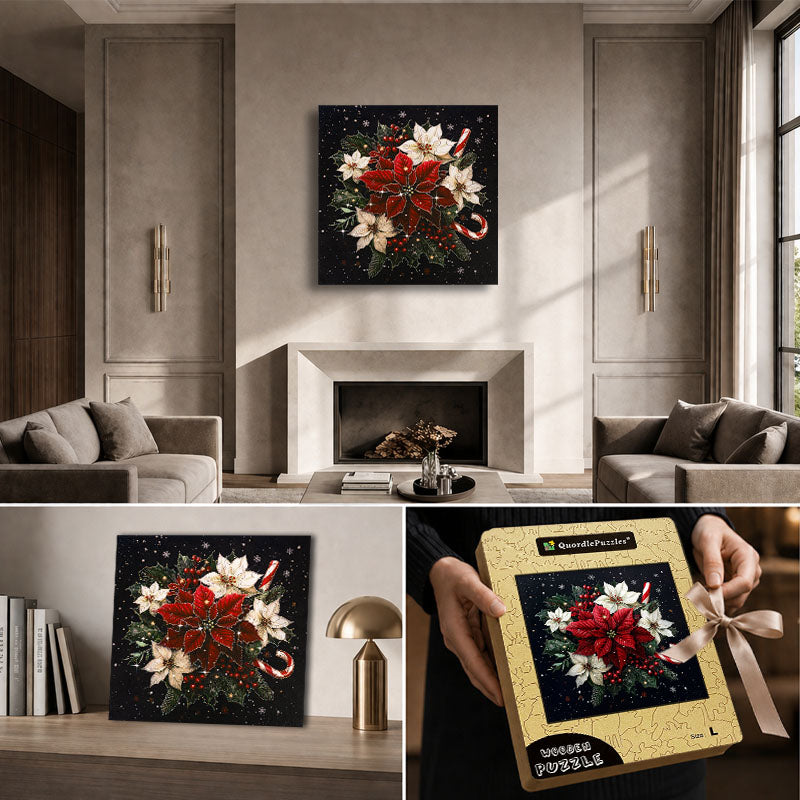 Midnight Poinsettia – Crystal Edition
