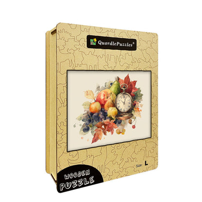 Timeless Harvest Wooden Jigsaw Puzzle