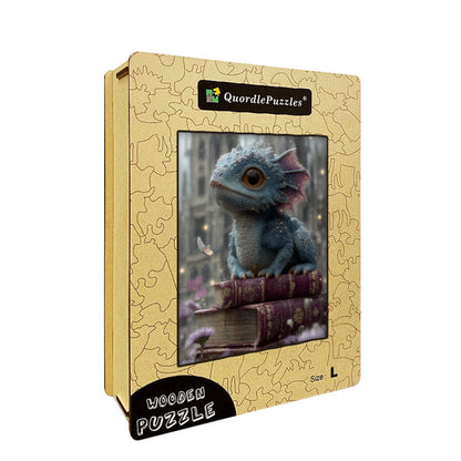 Baby Dragon Wooden Jigsaw Puzzle