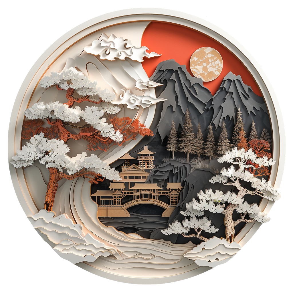 Paper Landscape Wooden Jigsaw Puzzle
