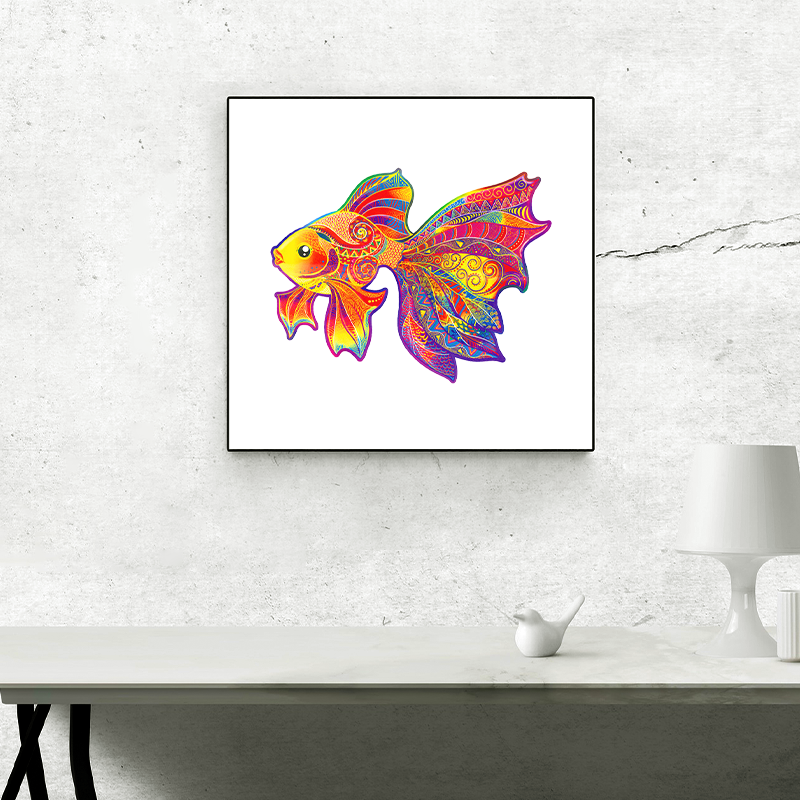 Color Goldfish Puzzle