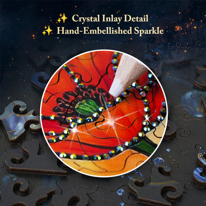 Hummingbird Paradise Bloom – Crystal Edition