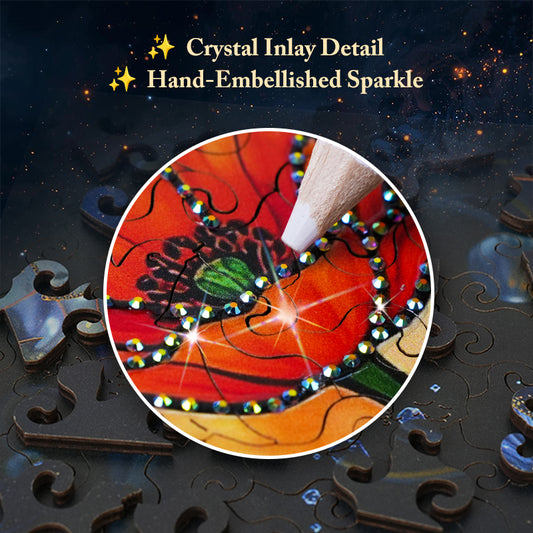 Hummingbird Paradise Bloom – Crystal Edition