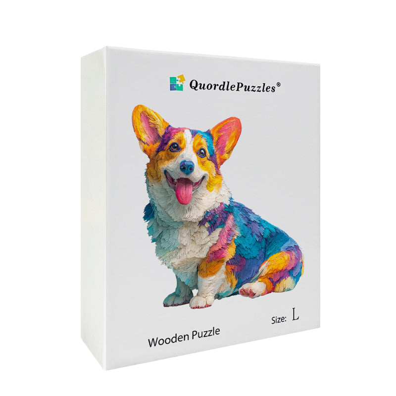 Bring joy and creativity Dog Wooden Puzzle