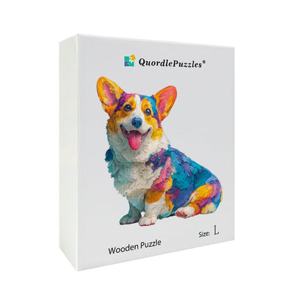 Bring joy and creativity Dog Wooden Puzzle