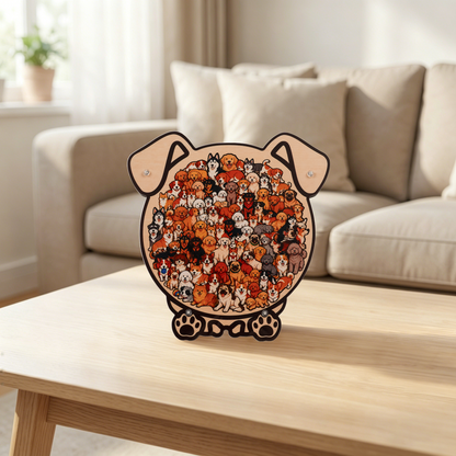 Pawsome Pack Dog  Gathering Display Puzzle