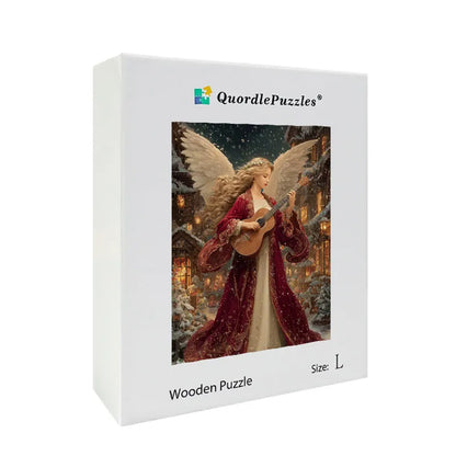 Christmas Angel Wooden Jigsaw Puzzle