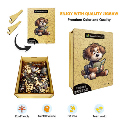 🔥LAST DAY 88% OFF - Dog Reading Book