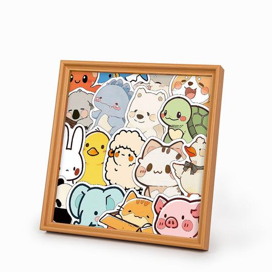 Animal Gathering - Wooden Coloring Puzzle