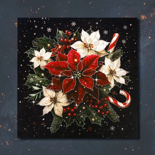Midnight Poinsettia – Crystal Edition